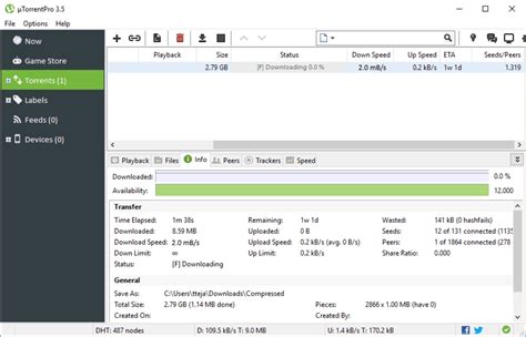 Download BitTorrent - The most popular P2P application of current times on its original form.